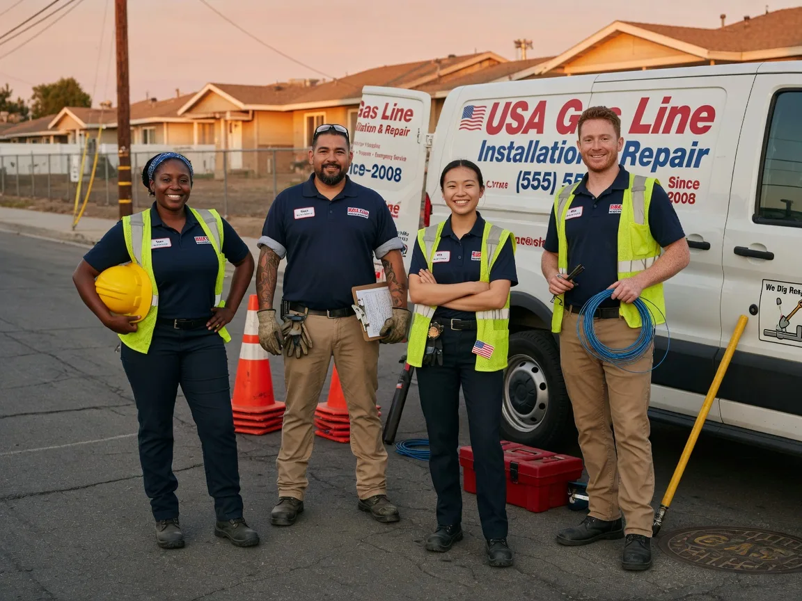 Gas Line Installation company in Sweeny, TX